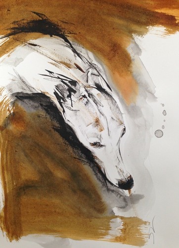 Original signed ink - sketch, of
