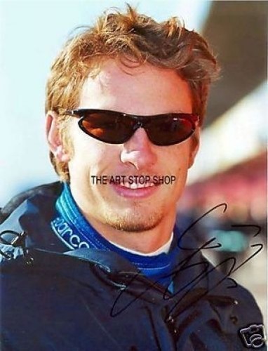 Jenson button signed photo - jenson,