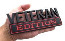 1PCS VETERAN Edition Decals