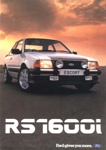 Ford escort rs1600i - escort, diamond