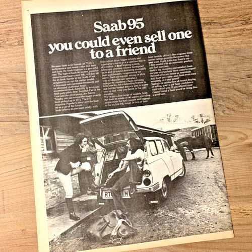 Saab estate 1970s - 95,
