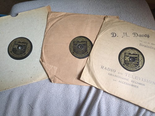 Jolson rpm record - lot, x3