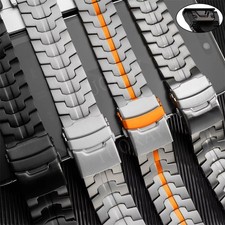 Titanium Metal Strap Watch