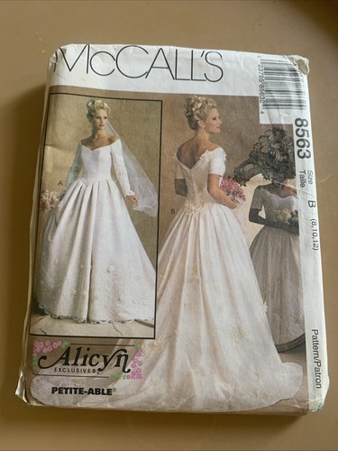 Mccall 8563 wedding dress - mccall's,
