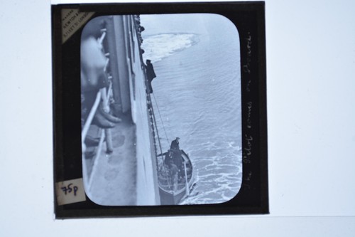 Pilot comes board ship rope - comes,