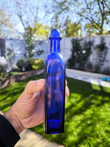 Antique victorian cobalt blue - victorian,