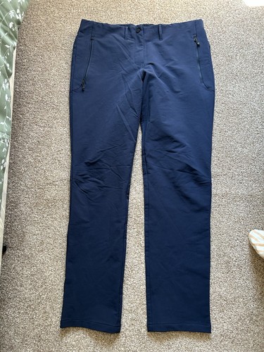 Rohan blue walking trousers - blue,