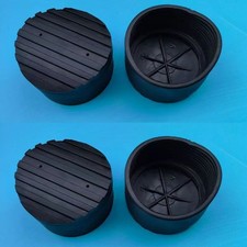 Anti-slip ladder foot covers