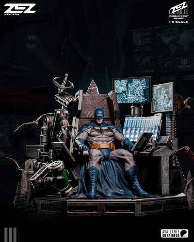 Batman throne zez 3d - zez,