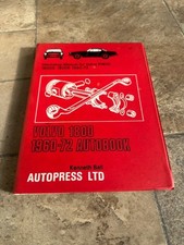 VOLVO P1800,P1800S,P1800E,AUTOBOOKS WORKSHOP MANUAL 1960-1972