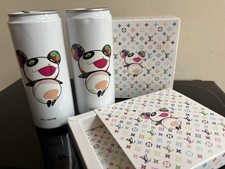Louis Vuitton x Takashi Murakami Pop-Up Cafe Packaging - Biscuit/Cake Boxes/Cans