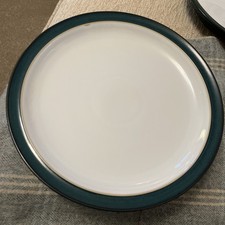 Denby Greenwich Dinner Plates X 4 Seconds Read Description