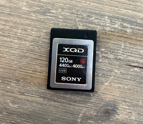 120gb sony xqd - sony,