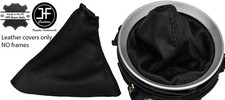 Black real leather - black,