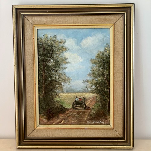 Original oil board val - board,