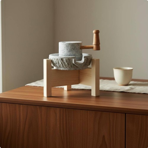Miniature stone mill - miniature,