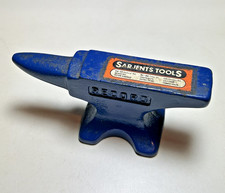 Vintage Blue Mini Record Anvil
