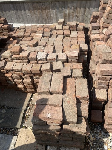 Pavers victorian red 9 x - pavers,