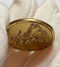 1988 Vintage Gilt Bronze