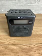 Sony ICF-C103L Digicube Digital Alarm Clock Radio AM/FM LCD Display Vintage