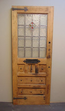 Doors 31 3/4" x  79 1/4"  Pine  Stained Glass External Door (FREE UK POSTAGE)