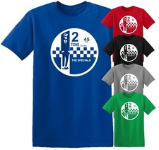 2 Tone Records T-Shirt The Specials Retro Music SKA Northern Soul Reggae Top Tee