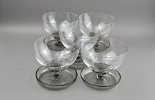 Antique Dessert Cups in Smoked