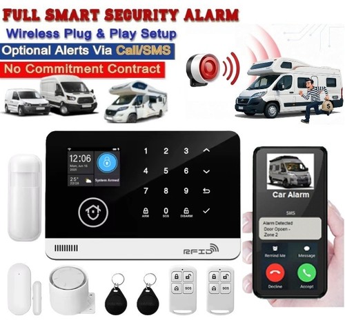 Motorhome caravan remote alarm - motorhome-caravan,