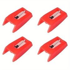 Pcs record player - 4, needles