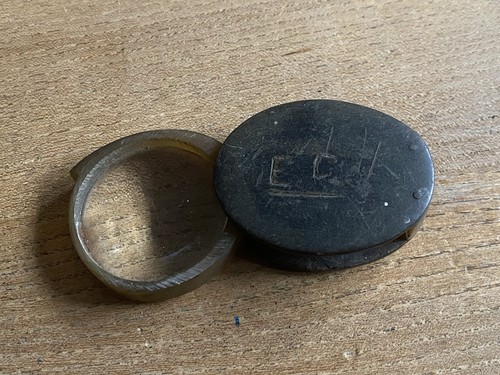 Antique pocket magnifying - antique,