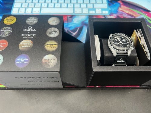 Swatch omega moonswatch - x,