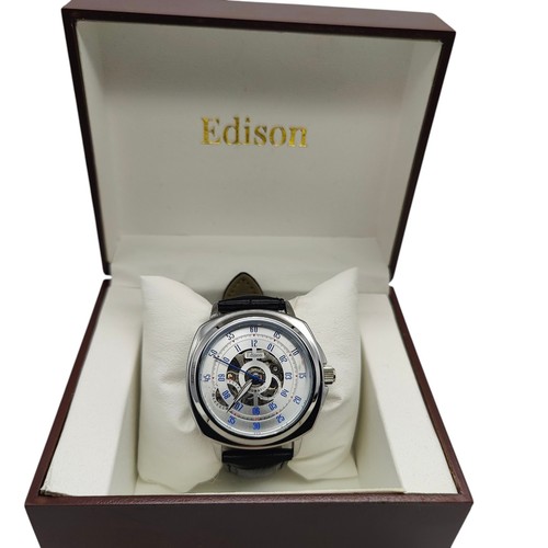 Edison mens automatic watch