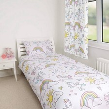 Unicorn Single Bed Duvet Set