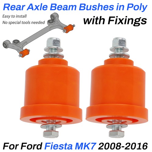 Rear axle beam bushes - axle, poly