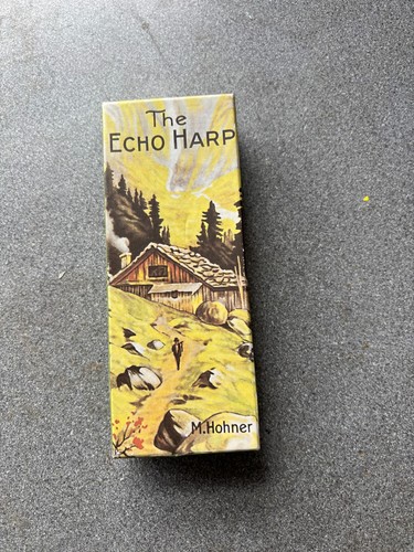 Vintage hohner the echo harp - m.hohner,
