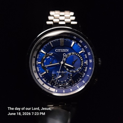 Citizen calendrier eco drive - calendrier, eco-drive