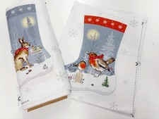 Stocking Panel Christmas
