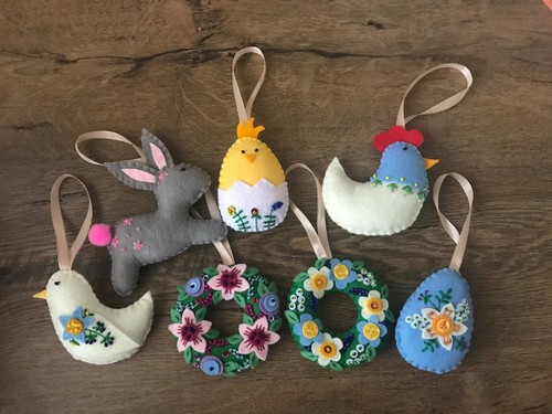 Handmade felt easter - handmade,
