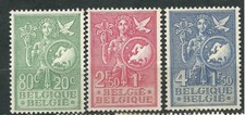 Belgium Belgica Scott # B544/546 COB # 927/929 (*) Complete Series