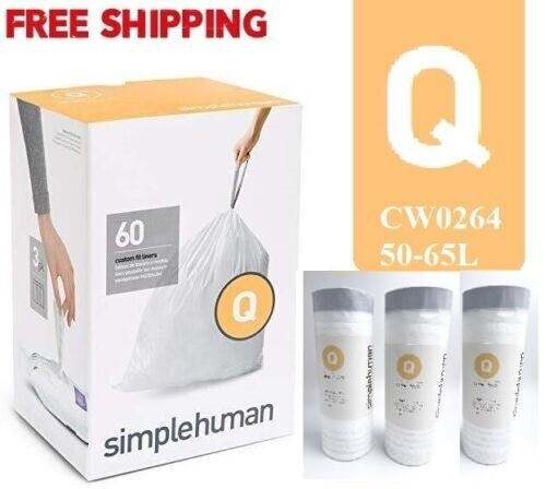 Simplehuman bin liners - bin, code