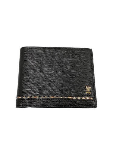 Daks fold leather wallet - daks, bi-fold