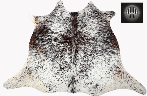 Cow hide rug natural black - natural,
