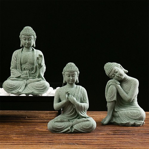 Stone buddha statue ornament - buddha,