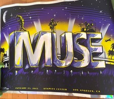 2013 Muse Poster Staples