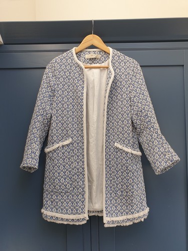 Zara blu and white summer - and,