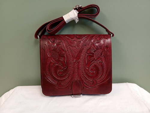 Genuine leather tooled - genuine,