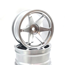 Aluminium Silver RC Rims 12mm