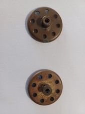 2 x Meccano Part 28 Contrate Gear 50 Teeth Original