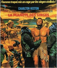 Planet Of The Apes- French 1968 small A3 Poster 12-16inch 30-40cm  Film Movie Ci