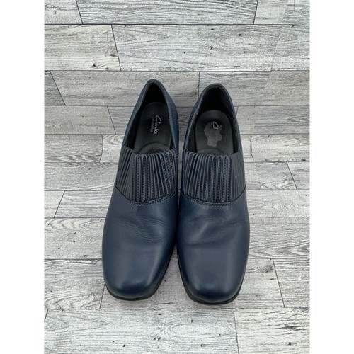 Clarks bendables navy blue - clarks,